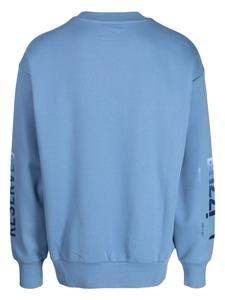 Izzue Sweater met logoprint - Blauw