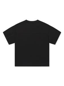 Emporio Armani Kids T-shirt met geborduurd logo - Zwart