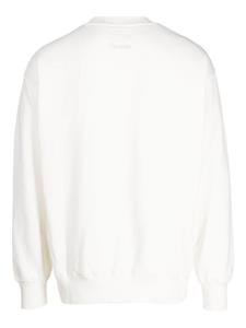 Izzue Sweater met logopatch - Wit
