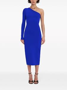Victoria Beckham Asymmetrische midi-jurk - Blauw