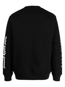 Izzue Sweater met logopatch - Zwart