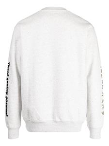 Izzue Sweater met logopatch - Grijs