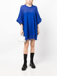 Undercover Mini-jurk met vlakken - Blauw