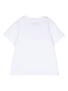 Missoni Kids T-shirt met logoprint - Wit