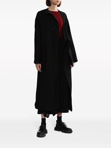 Y's draped asymmetric culottes - Zwart