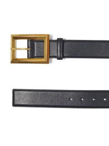 Jimmy Choo Leren riem - Zwart