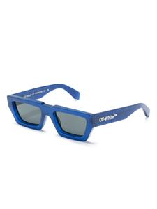Off-White Eyewear Manchester zonnebril met vierkant montuur - Blauw
