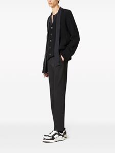 Valentino Grisaille wollen broek - Zwart