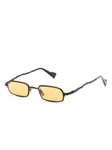 Kuboraum Z18 zonnebril met rechthoekig montuur - Zwart