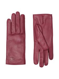 Burberry Leren handschoenen - Rood