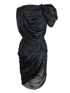 Versace Gedrapeerde midi-jurk - Metallic