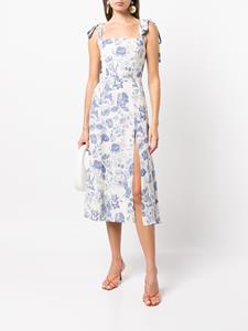 Reformation Midi-jurk met bloemenprint - Veelkleurig