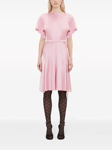 Victoria Beckham Mini-jurk met korte mouwen - Roze