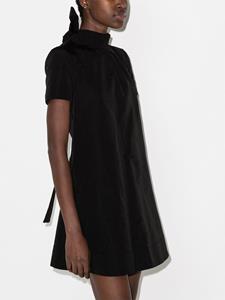 STAUD Mini-jurk met strikdetail - Zwart