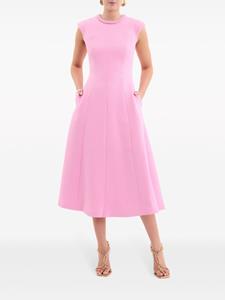 Rebecca Vallance Midi-jurk met ruches - Roze