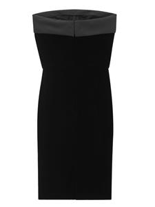 Saint Laurent Bandeau jurk - Zwart