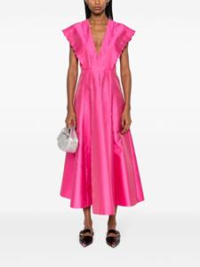 Philosophy Di Lorenzo Serafini Mini-jurk met gewelfde afwerking - Roze