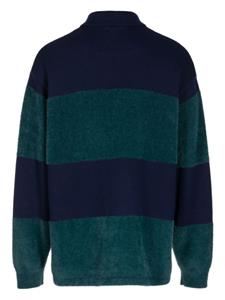 EYTYS striped brushed wool-blend jumper - Blauw