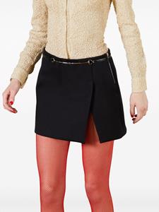 Gucci Mini-rok met spijkerdetail - Zwart