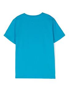 MC2 Saint Barth Kids T-shirt met grafische print - Blauw