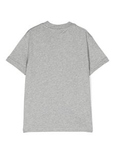 Aspesi Kids T-shirt met gemêleerd-effect - Grijs