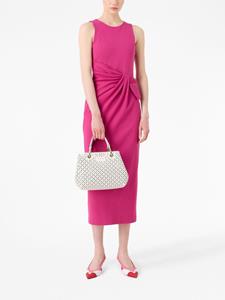 Emporio Armani Midi-jurk met gedraaid detail - Roze