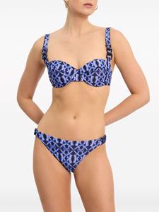 Rebecca Vallance Balconette bikinitop - Blauw