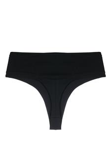 Mugler High waist bikinislip - Zwart