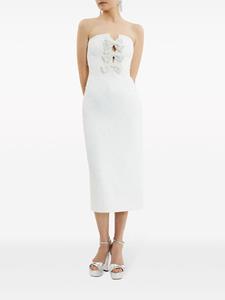 Rebecca Vallance Mini-jurk met strikdetail - Wit