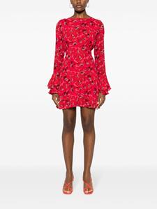 Faithfull the Brand floral-print open-back minidress - Roze