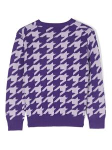 MC2 Saint Barth Kids Sweater met patroon - Paars