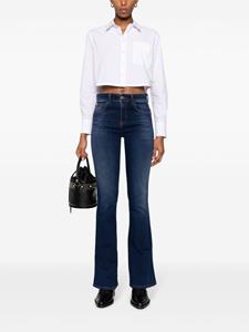 Emporio Armani mid-rise flared jeans - Blauw