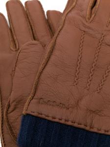 Paul Smith Leren handschoenen - Bruin