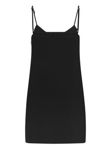 Dsquared2 Verfraaide mini-jurk - Zwart