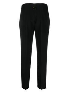 TWINSET Pantalon met toelopende pijpen - Zwart