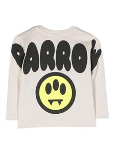 Barrow kids T-shirt met logoprint - Beige