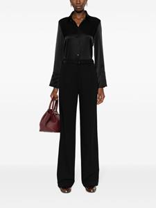 Ralph Lauren Collection High waist pantalon - Zwart