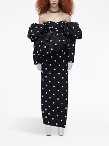 Marc Jacobs Satijnen jurk - Zwart