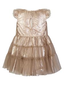 Bonpoint Charabia tulen mini-jurk - Goud