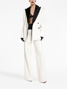 Dolce & Gabbana Pantalon met wijde pijpen - Wit
