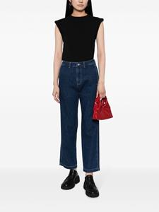 SPORT b. by agnès b. High waist jeans - Blauw