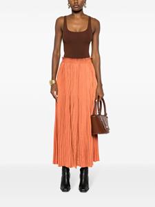Ulla Johnson high-waisted pleated skirt - Oranje