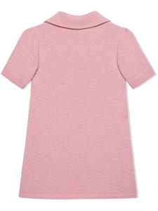 Gucci Kids Mini-jurk met jacquard logo - Roze