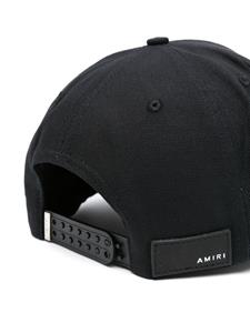 AMIRI Honkbalpet met logopatch - Zwart