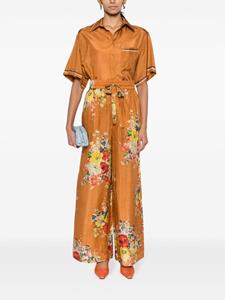 Zimmermann Zijden blouse - Oranje