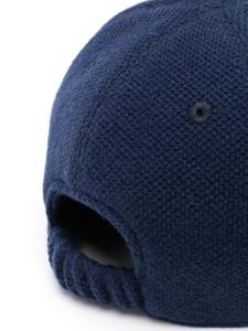 Kiton knitted cashmere cap - Blauw