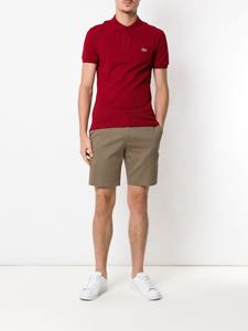 Lacoste Poloshirt met logopatch - Rood