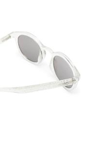 Dolce & Gabbana Eyewear Zonnebril met rond montuur - Zilver