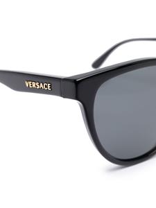Versace Kids Zonnebril met cat-eye montuur - Zwart