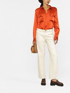 Equipment Zijden blouse - Oranje